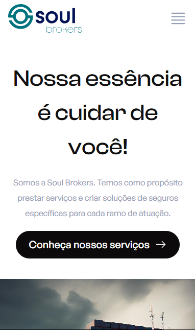 Imagem da página da empresa Soul Brokers